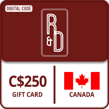 R&D Gift Card CANADA 250 CAD product image