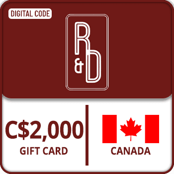 R&D Gift Card CANADA 2000 CAD product image