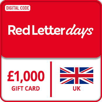 Red Letter Days Gift Card UK 1000 GBP product image