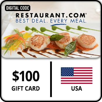 Restaurant.com  Gift Caed USA 100 USD product image