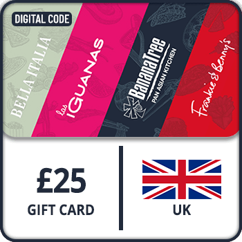 Restaurant Gift Card UK 25 GBP product image