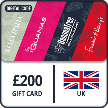 Restaurant Gift Card UK 200 GBP product image