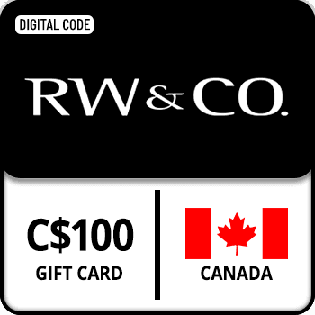 RW & Co Gift Card CANADA 100 CAD product image