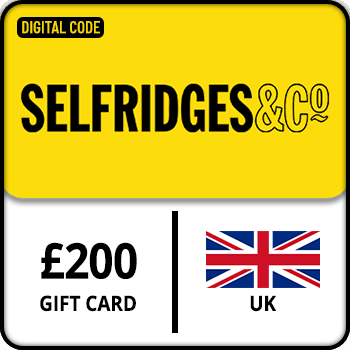 Selfridges Gift Card UK 200 GBP product image