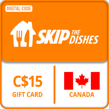 SkipTheDishes Gift Card CANADA 15 CAD product image