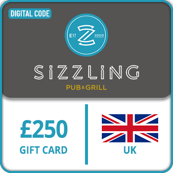 Sizzling Pubs Gift Card UK 250 GBP product image