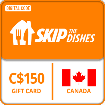 SkipTheDishes Gift Card CANADA 150 CAD product image