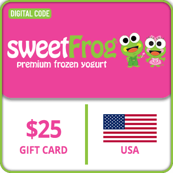 SweetFrog Gift Card USA 25 USD product image