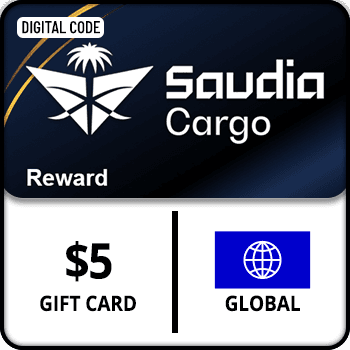 Saudia Cargo Reward Gift Card GLOBAL 5 USD product image