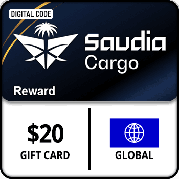 Saudia Cargo Reward Gift Card GLOBAL 20 USD product image