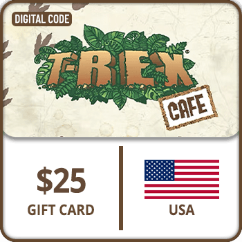 T-Rex Cafe Gift Card USA 25 USD product image