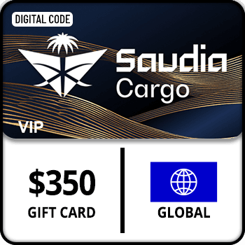 Saudia Cargo VIP Gift Card GLOBAL 350 USD   product image