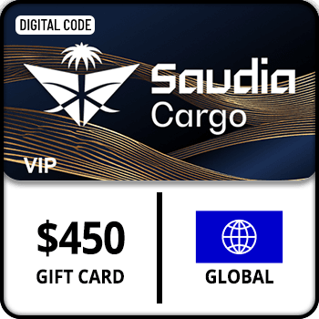 Saudia Cargo VIP Gift Card GLOBAL 450 USD   product image