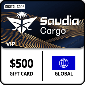 Saudia Cargo VIP Gift Card GLOBAL 500 USD   product image