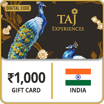 Taj Hotels Gift Card INDIA 1000 INR product image