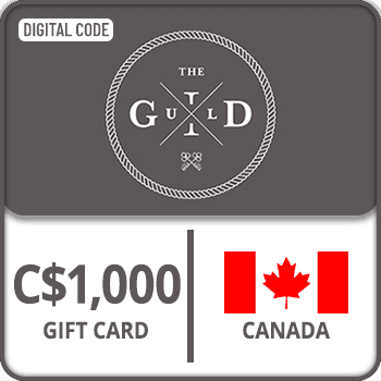 The Guild Gift Card CANADA 1000 CAD product image