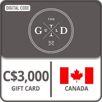 The Guild Gift Card CANADA 3000 CAD product image