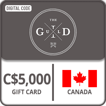 The Guild Gift Card CANADA 5000 CAD product image