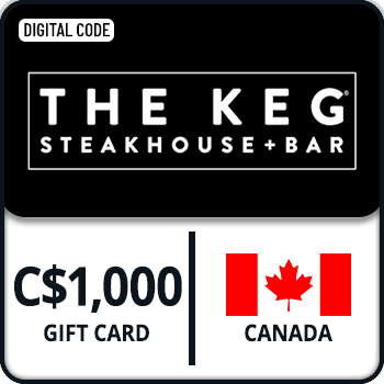 The Keg Gift Card CANADA 1000 CAD product image
