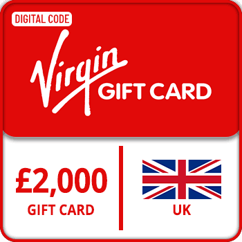 The Virgin Gift Card UK 2000 GBP product image
