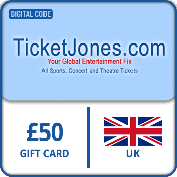 Ticket Jones Gift Card UK 50 GBP product image