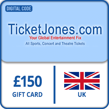 Ticket Jones Gift Card UK 150 GBP product image
