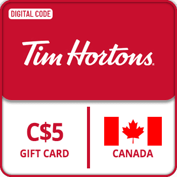 Tim Hortons Gift Card CANADA 5 CAD product image