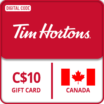 Tim Hortons Gift Card CANADA 10 CAD product image