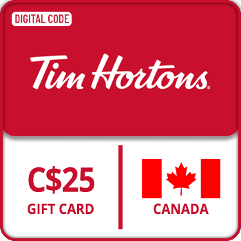 Tim Hortons Gift Card CANADA 25 CAD product image