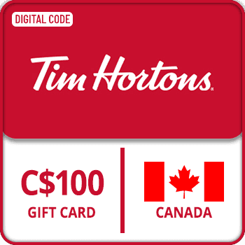 Tim Hortons Gift Card CANADA 100 CAD product image
