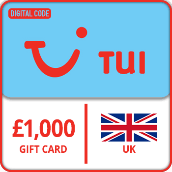 TUI Travel Card Gift Card UK 1000 GBP product image