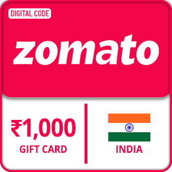Zomato Gift Card INDIA 1000 INR product image