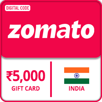 Zomato Gift Card INDIA 5000 INR product image