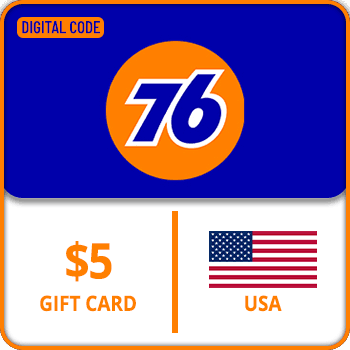 76 Gas Stations Gift Card USA 5 USD product image