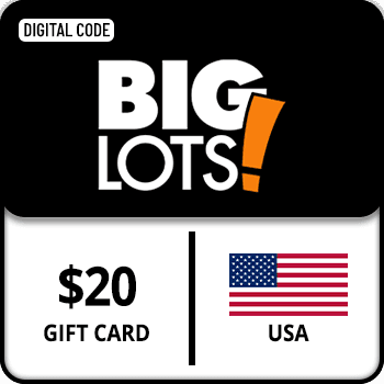 Big Lots! Gift Card USA 20 USD product image