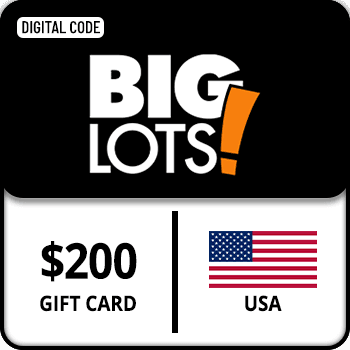 Big Lots! Gift Card USA 200 USD product image