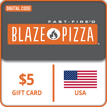 Blaze Pizza Gift Card USA 5 USD product image