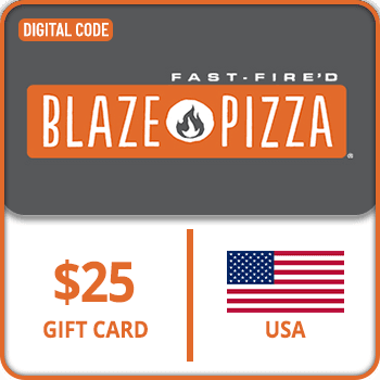 Blaze Pizza Gift Card USA 25 USD product image