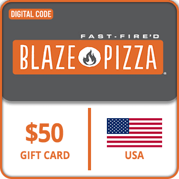 Blaze Pizza Gift Card USA 50 USD product image