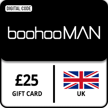 BoohooMAN Gift Card UK 25 GBP product image