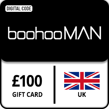BoohooMAN Gift Card UK 100 GBP product image