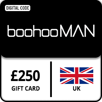 BoohooMAN Gift Card UK 250 GBP product image