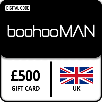 BoohooMAN Gift Card UK 500 GBP product image