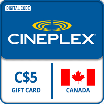 Cineplex Gift Card CANADA 5 CAD product image