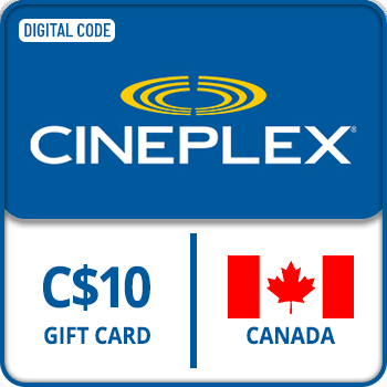 Cineplex Gift Card CANADA 10 CAD product image