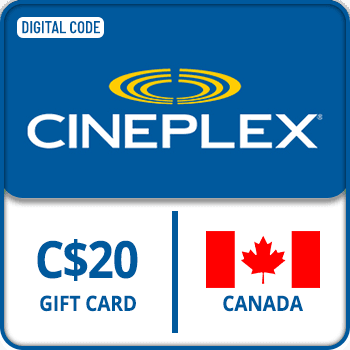 Cineplex Gift Card CANADA 20 CAD product image