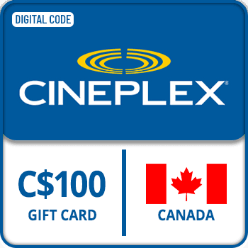 Cineplex Gift Card CANADA 100 CAD product image