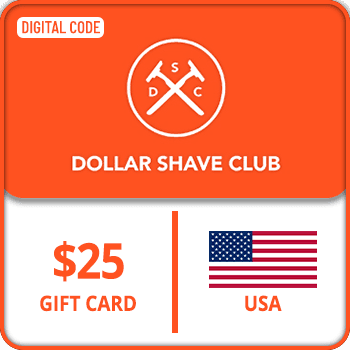 Dollar Shave Club Gift Card USA 25 USD product image