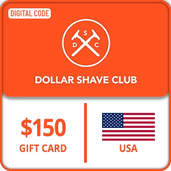 Dollar Shave Club Gift Card USA 150 USD product image