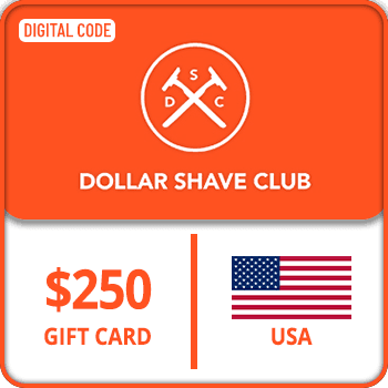 Dollar Shave Club Gift Card USA 250 USD product image